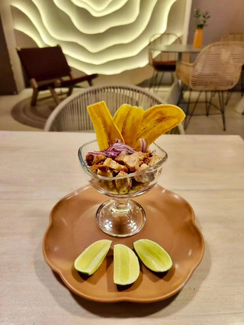 Ceviche de chicharrón